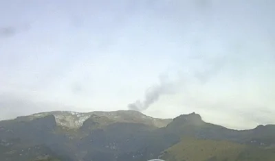 Volcán Nevado del Ruiz.
