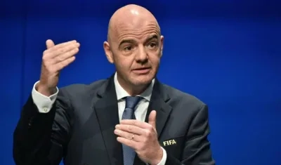 El suizo Gianni Infantino, presidente de la FIFA.