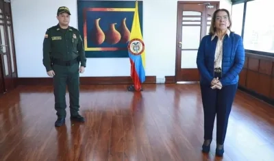 General Norberto Mujica y Margarita Cabello.