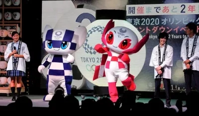 Mascotas de Tokio 2020.