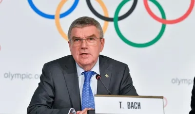 Thomas Bach, presidente del COI.
