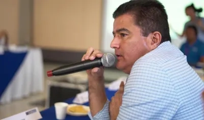 El Alcalde de Soledad, Rodolfo Ucrós.