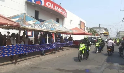 Con los operativos se busca prevenir desmanes.