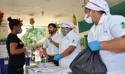 El Alcalde de Barranquilla, Jaime Pumarejo.