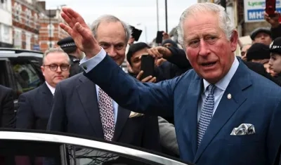 El príncipe Carlos, heredero de la corona británica.