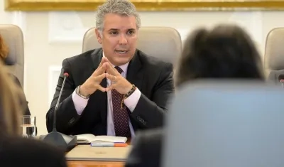 El Presidente de la República, Iván Duque.