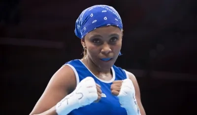 Íngrit Valencia, boxeadora colombiana.