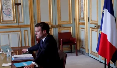 Emmanuel Macron, presidente de Francia.