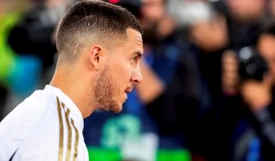 El delantero del Real Madrid, Eden Hazard.