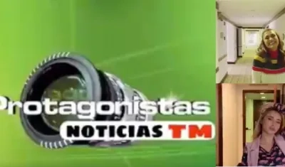 Con un video, los periodistas promocionaron el aislamiento en un hotel.