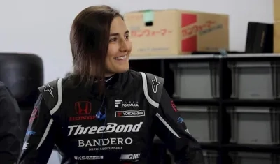 Tatiana Calderón, piloto colombiano.