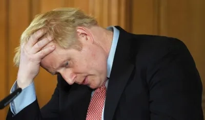 Boris Johnson, primer ministro británico.
