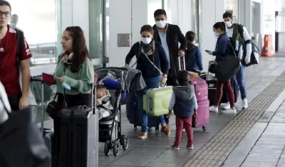 Imagen del aeropuerto El Dorado de Bogotá.