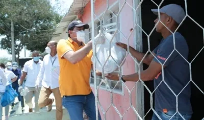 El Alcalde de Soledad, Rodolfo Ucrós.