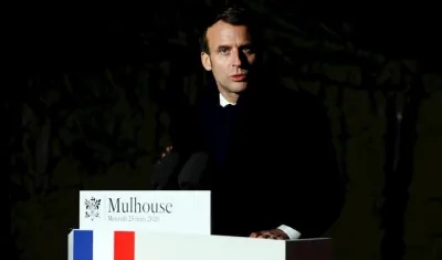 El presidente francés, Emmanuel Macron.