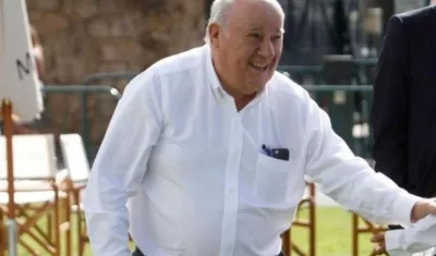Amancio Ortega, empresario español.