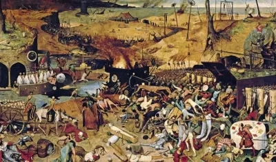 El Triunfo de la muerte, cuadro del pintor flamenco Pieter Brueghel.