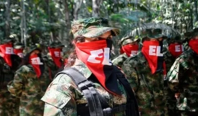 Guerrilla del ELN.