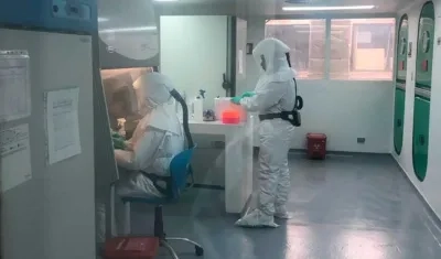 Laboratorio del INS.