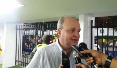 Jorge Enrique Vélez, presidente de la Dimayor.