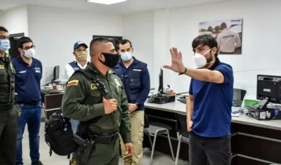 Alcalde Pumarejo en Migración Colombia.