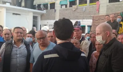 Procuraduría visitó las cárceles para conocer la situación de los internos.