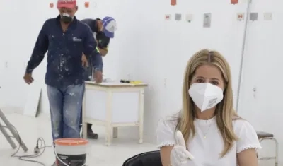 La Gobernadora del Atlántico, Elsa Noguera.