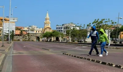 Las calles de Cartagena.