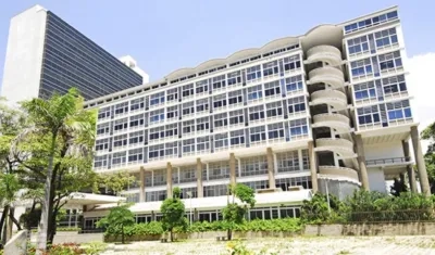 Edificio Lara Bonilla, donde funciona la mayoría de despachos judiciales y administrativos.