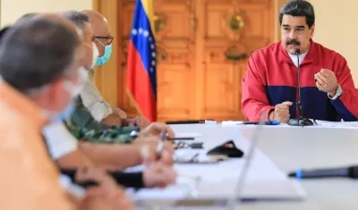 El presidente de Venezuela, Nicolás Maduro.