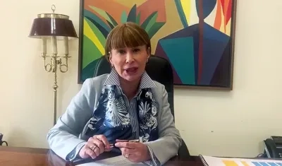 MInistra del Interior, Alicia Arango.