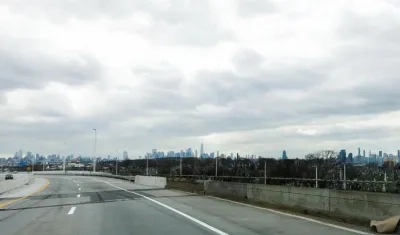 Vías de Nueva York tras el brote del coronavirus en la ciudad.