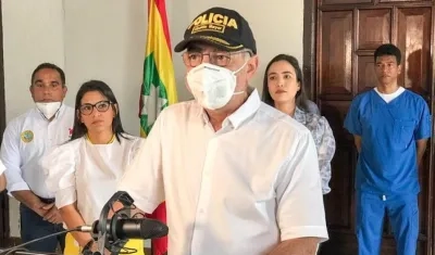 El Alcalde de Cartagena, William Dau.