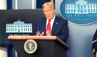 Donald Trump, Presidente de Estados Unidos.