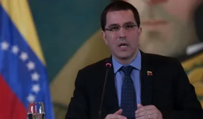 Jorge Arreaza, canciller venezolano.