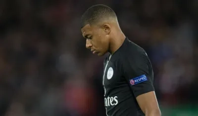 El delantero Kylian Mbappé.