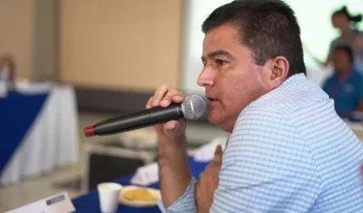 El Alcalde de Soledad, Rodolfo Ucrós.