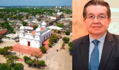 Municipio de Soledad y el Ministro de Salud, Fernando Ruiz.