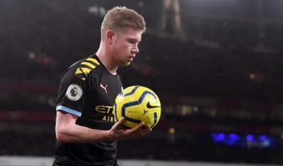 Kevin de Bruyne, futbolista del Manchester City.