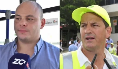 LIbardo García y Fernando Isaza