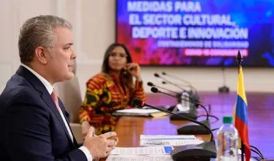Iván Duque, Presidente de Colombia.