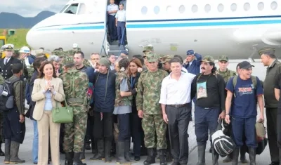 Fotografía de la 'Operación Jaque' en 2008.