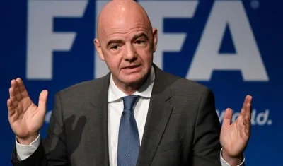 El suizo Gianni Infantino, presidente de la FIFA.