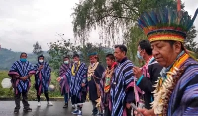 Imagen del Gobierno Mayor de los Pueblos Inga y Kamentsá.