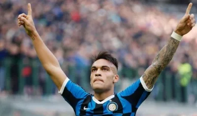 El delantero argentino Lautaro Martínez.