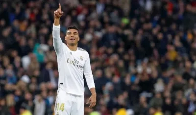 El brasileño Casemiro.