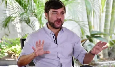 El Alcalde de Barranquilla, Jaime Pumarejo.