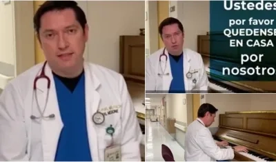 El médico y pianista colombiano Álvaro Puig Rodríguez.
