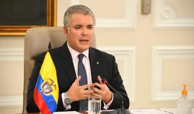 Presidente Iván Duque Márquez.