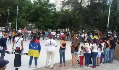 Venezolanos en Barranquilla